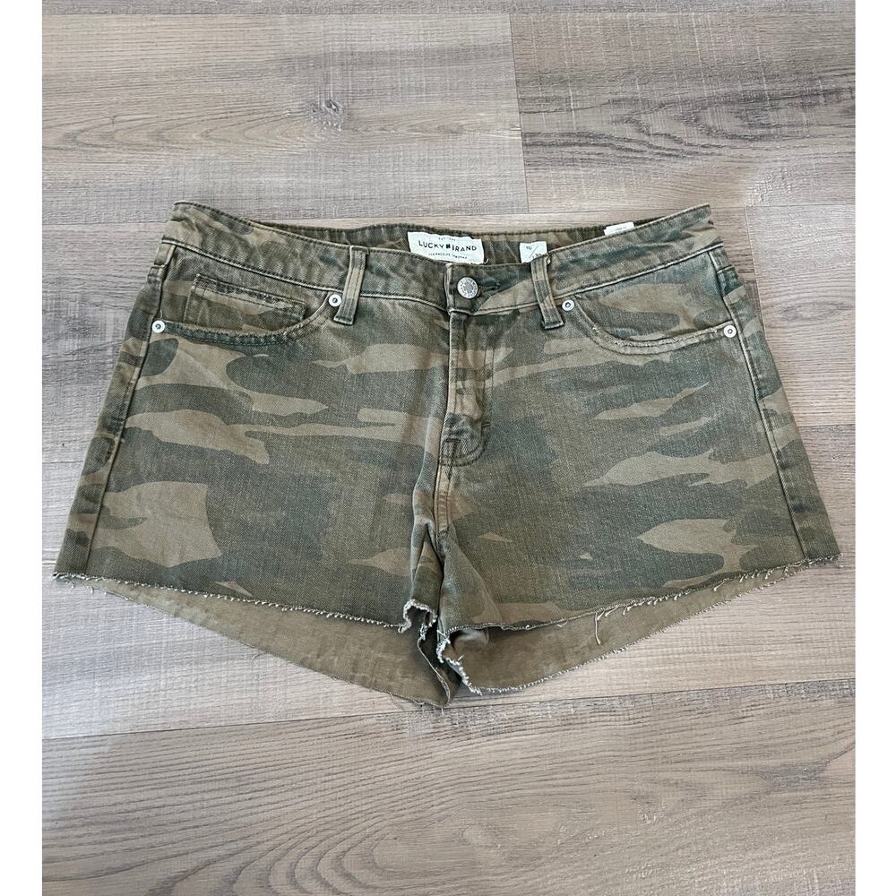 Lucky Brand Camo Cut-off Shorts